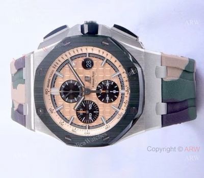 JF Copy Audemars Piguet Royal Oak Offshore 26400 CAL.3126 44mm Camouflage Watch